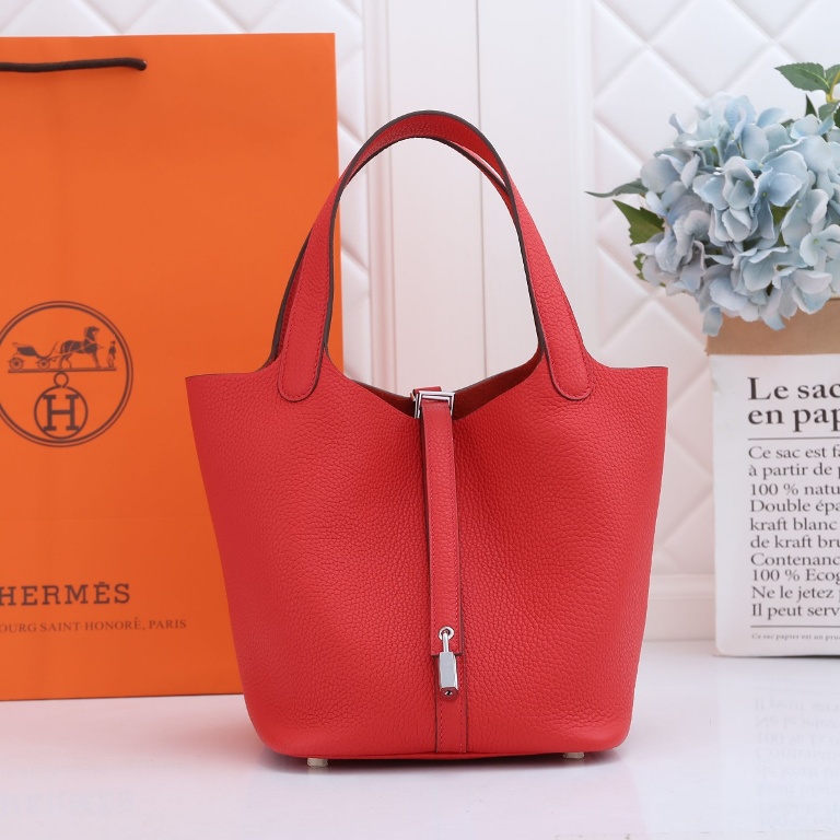 Picotin Lock 22cm-TC Leather(image color)-001