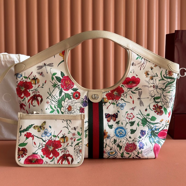 Gucci Giglio Flora Large Tote Bag-003