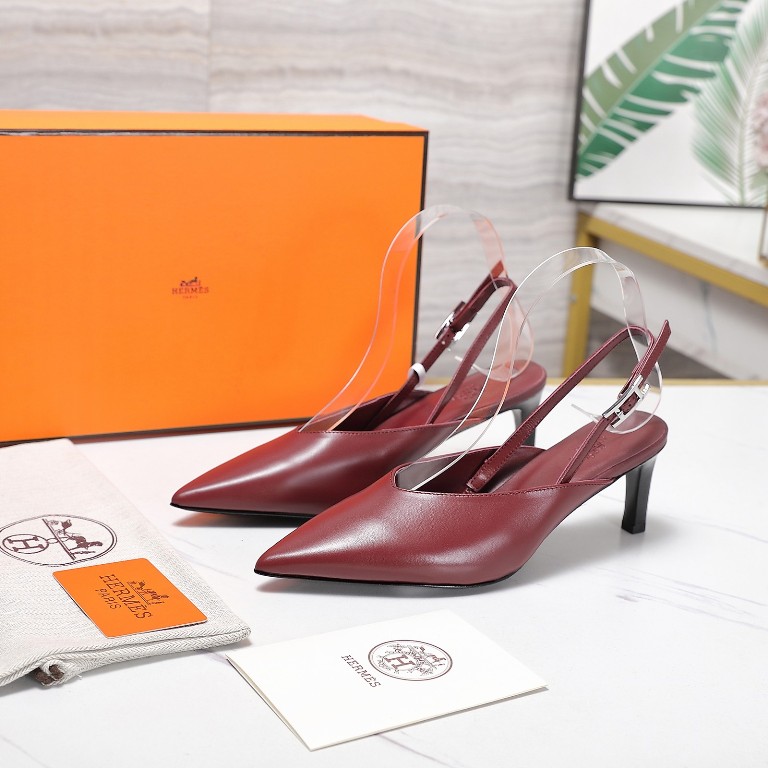Hermes Heeled Sandals(w)-017