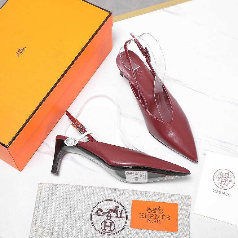 Hermes Heeled Sandals(w)-017