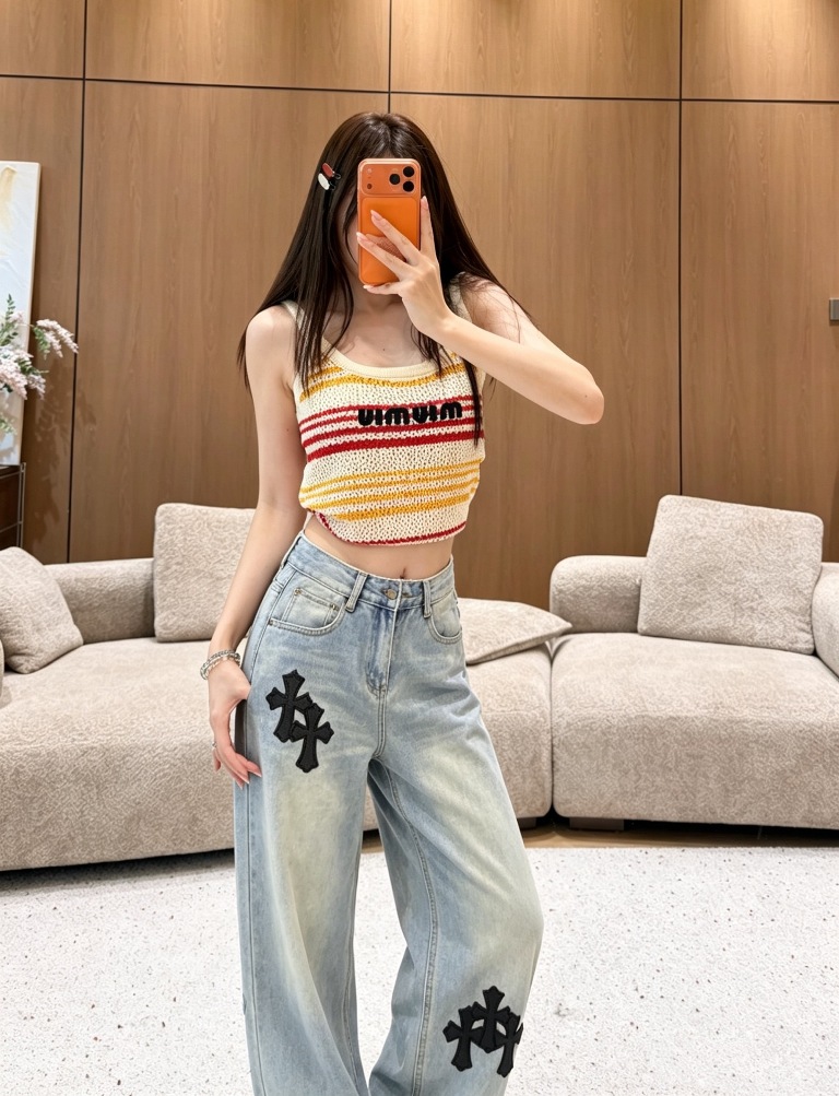 Chrome Hearts Jeans(w)-A