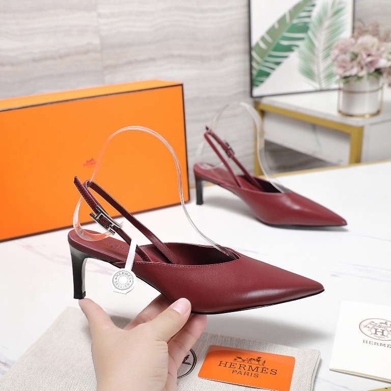 Hermes Heeled Sandals(w)-017