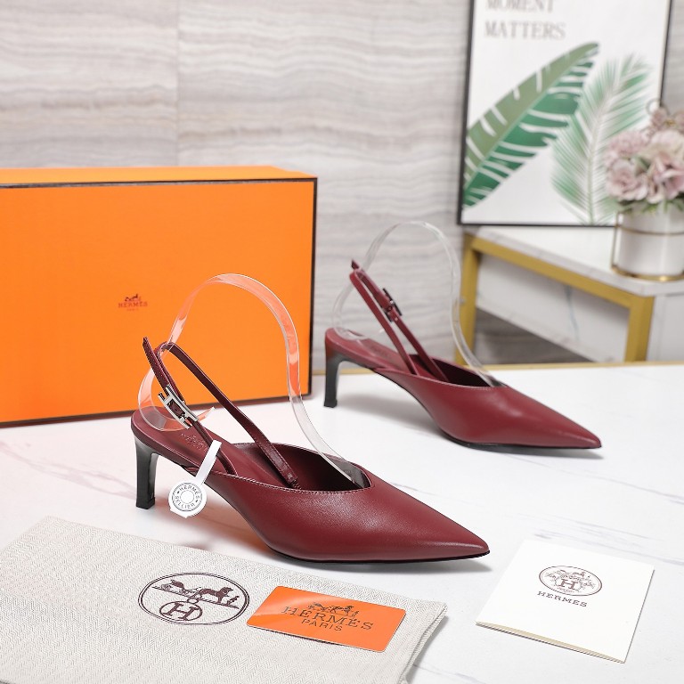 Hermes Heeled Sandals(w)-017