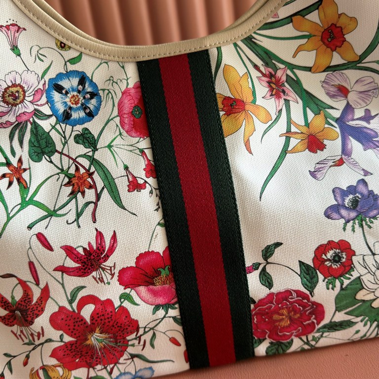 Gucci Giglio Flora Large Tote Bag-003