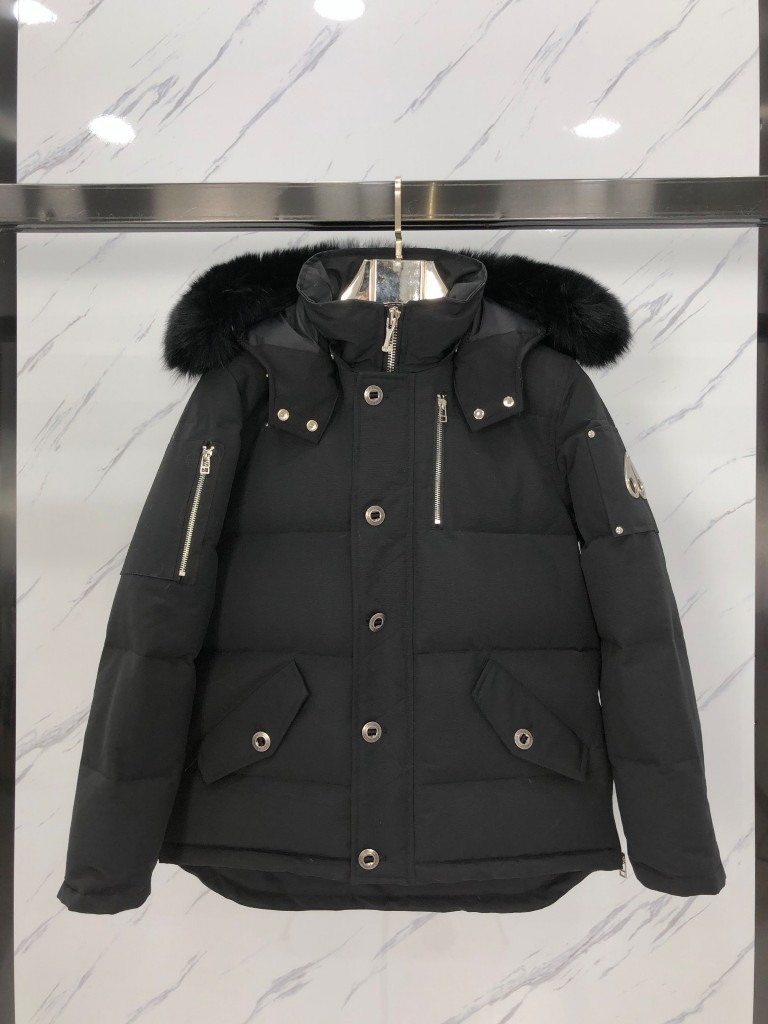 MK Original Shearling Trim Jacket(black)-A5