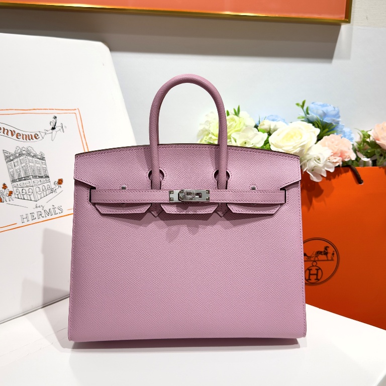Birkin 25 in Mallow Purple Epsom Leather-001