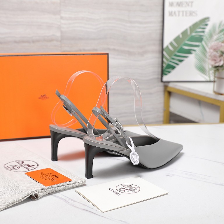 Hermes Heeled Sandals(w)-016