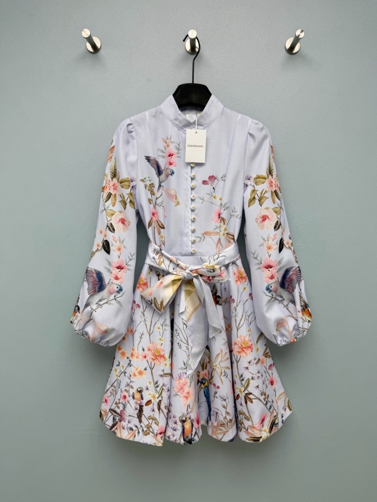 Rebellion Button Mini Dress-H