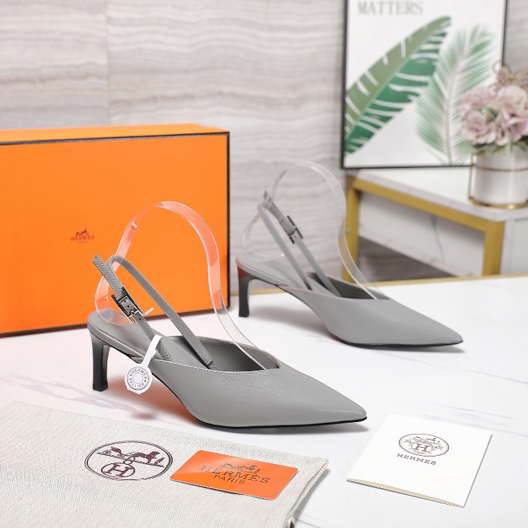 Hermes Heeled Sandals(w)-016
