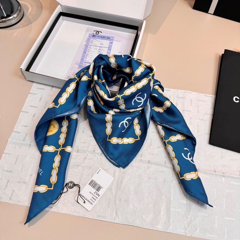 Chanel Single-Sided Silk Scarf-109