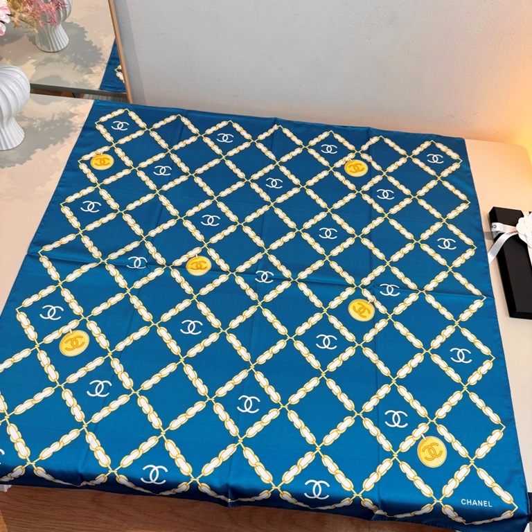 Chanel Single-Sided Silk Scarf-108