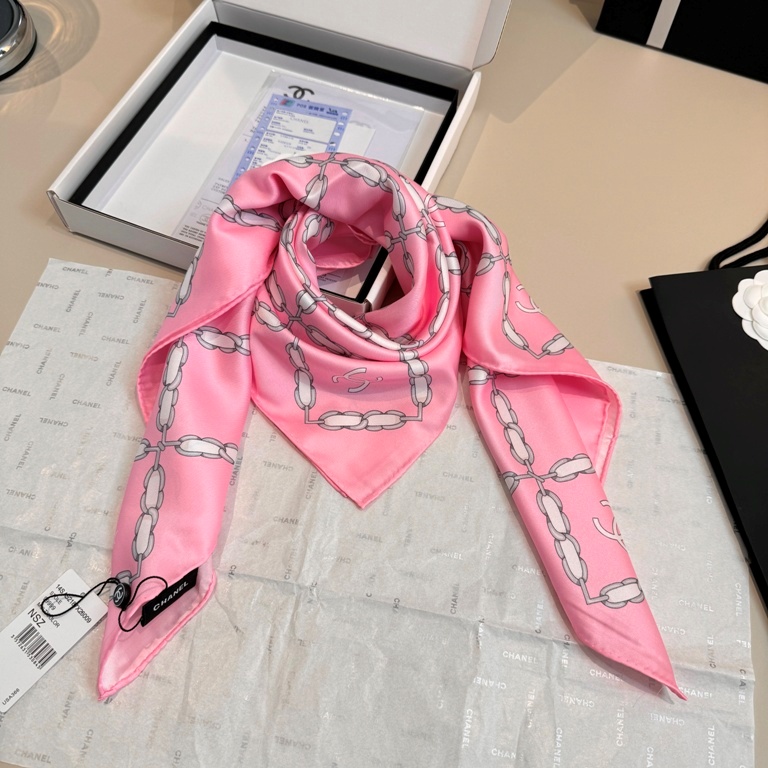 Chanel Single-Sided Silk Scarf-106