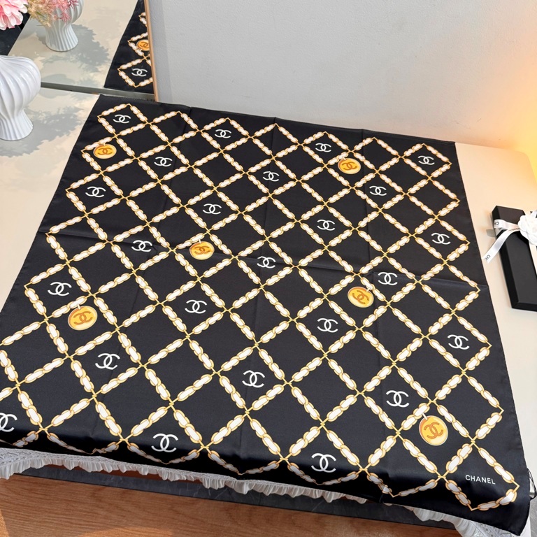 Chanel Single-Sided Silk Scarf-102