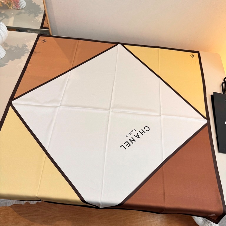 Chanel Single-Sided Silk Scarf-069