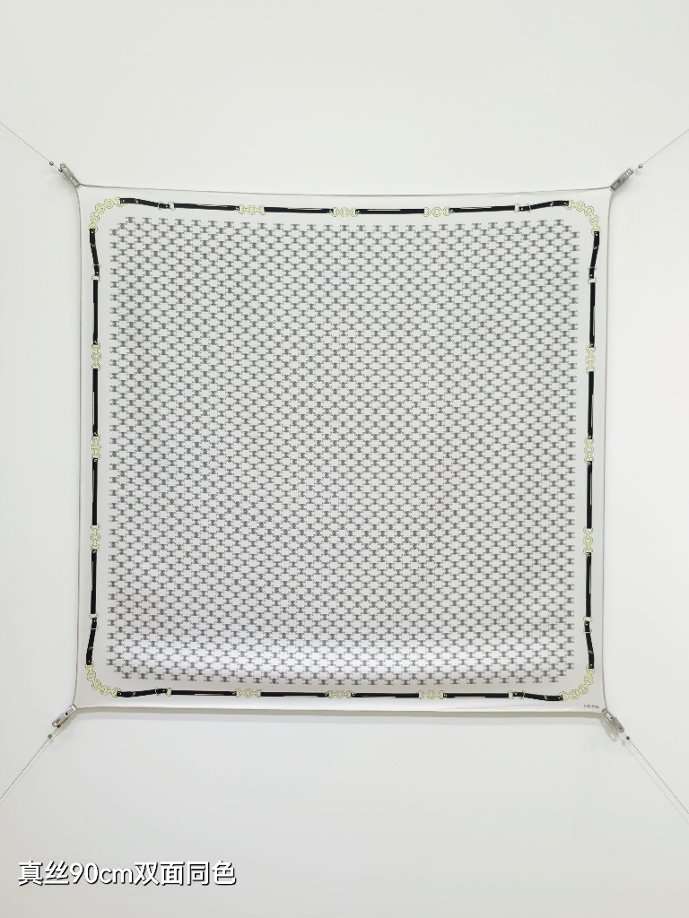 Celine Double-Sided Silk Scarf-032