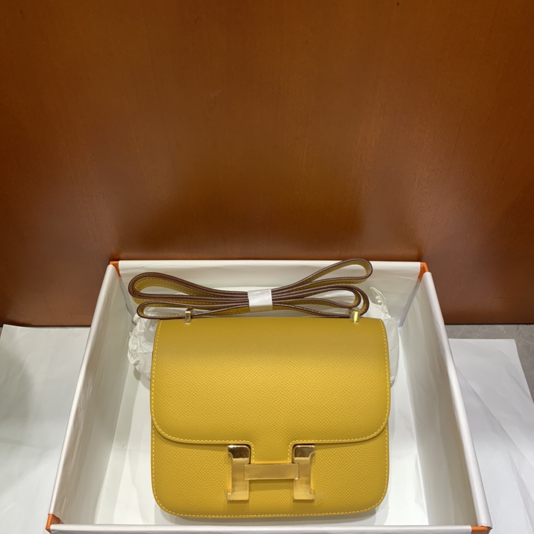 Constance 18cm-Epsom Leather(9DJaune Ambre)-007