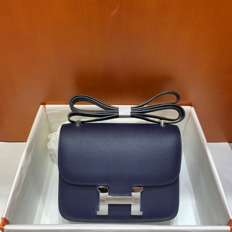 Constance 18cm-Epsom Leather(sapphire blue)-001