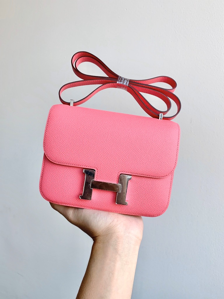 Constance 19cm-Epsom Leather(U5 Rose Lipstick)-009