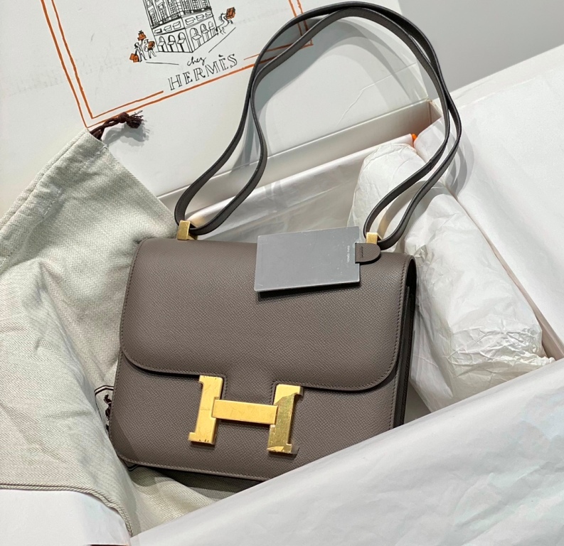 Constance 23cm-Epsom Leather(8F Etain)-001