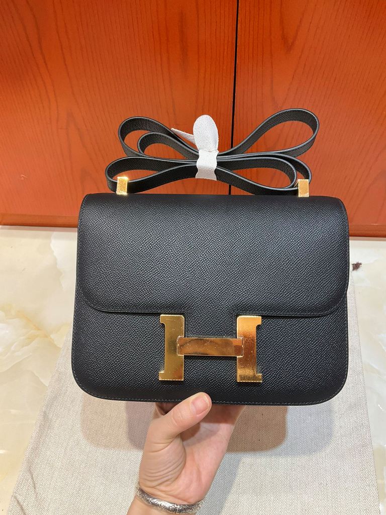 Constance 24cm-Epsom Leather(89 Noir)-001