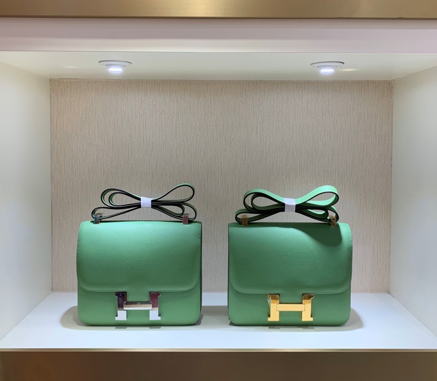 Constance 24cm-Epsom Leather(Avocado Green)-005