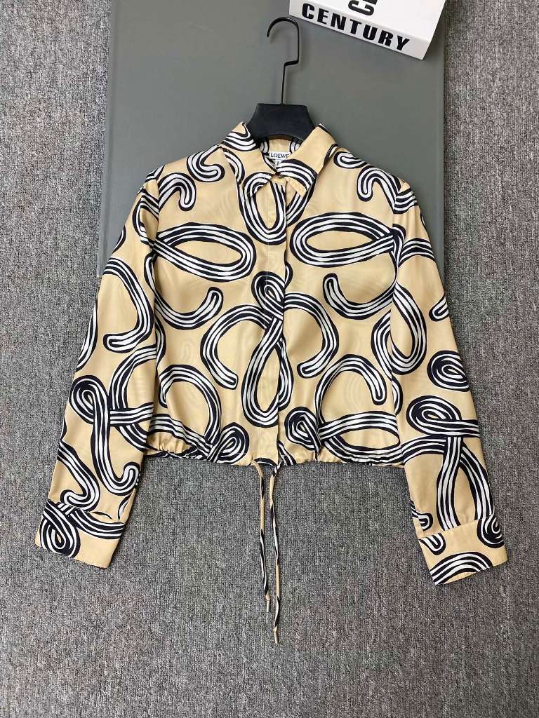 LOEWE Balloon Shirt in Silk(w)-A
