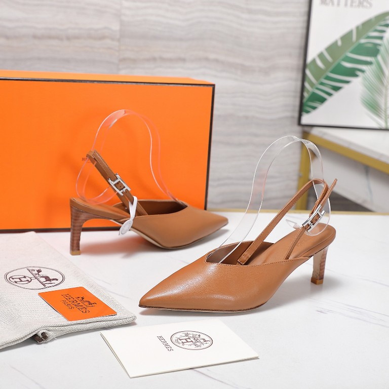 Hermes Heeled Sandals(w)-015