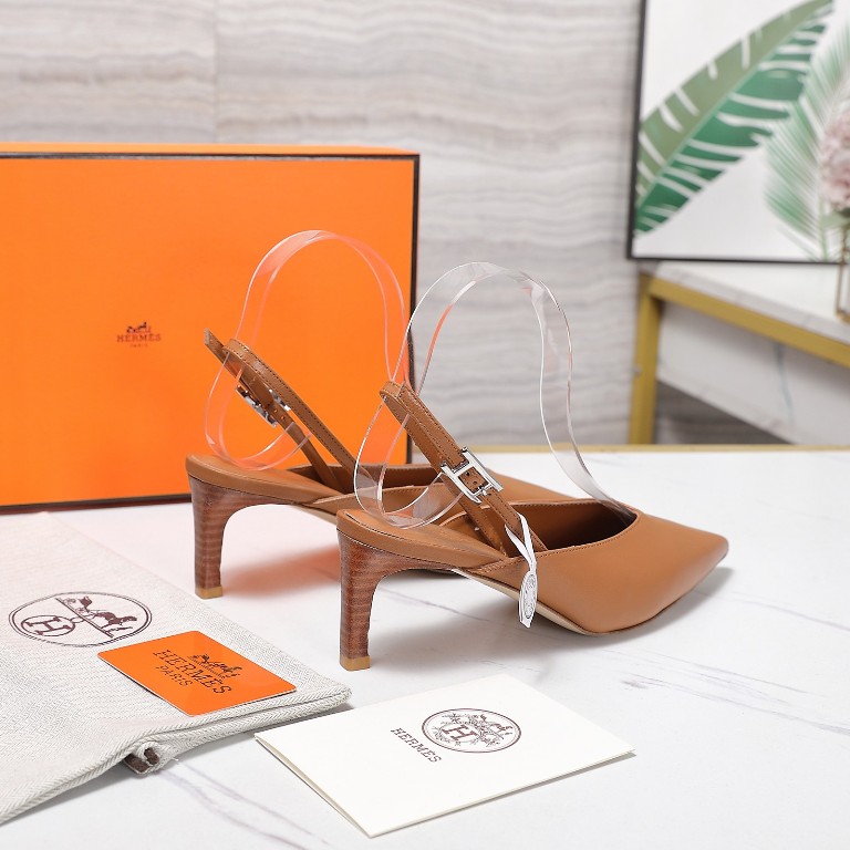 Hermes Heeled Sandals(w)-015