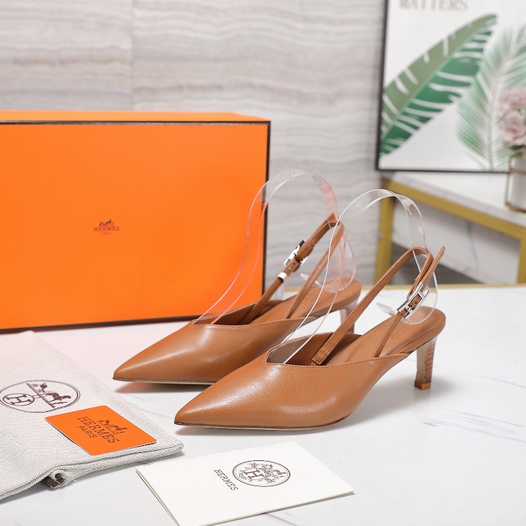Hermes Heeled Sandals(w)-015