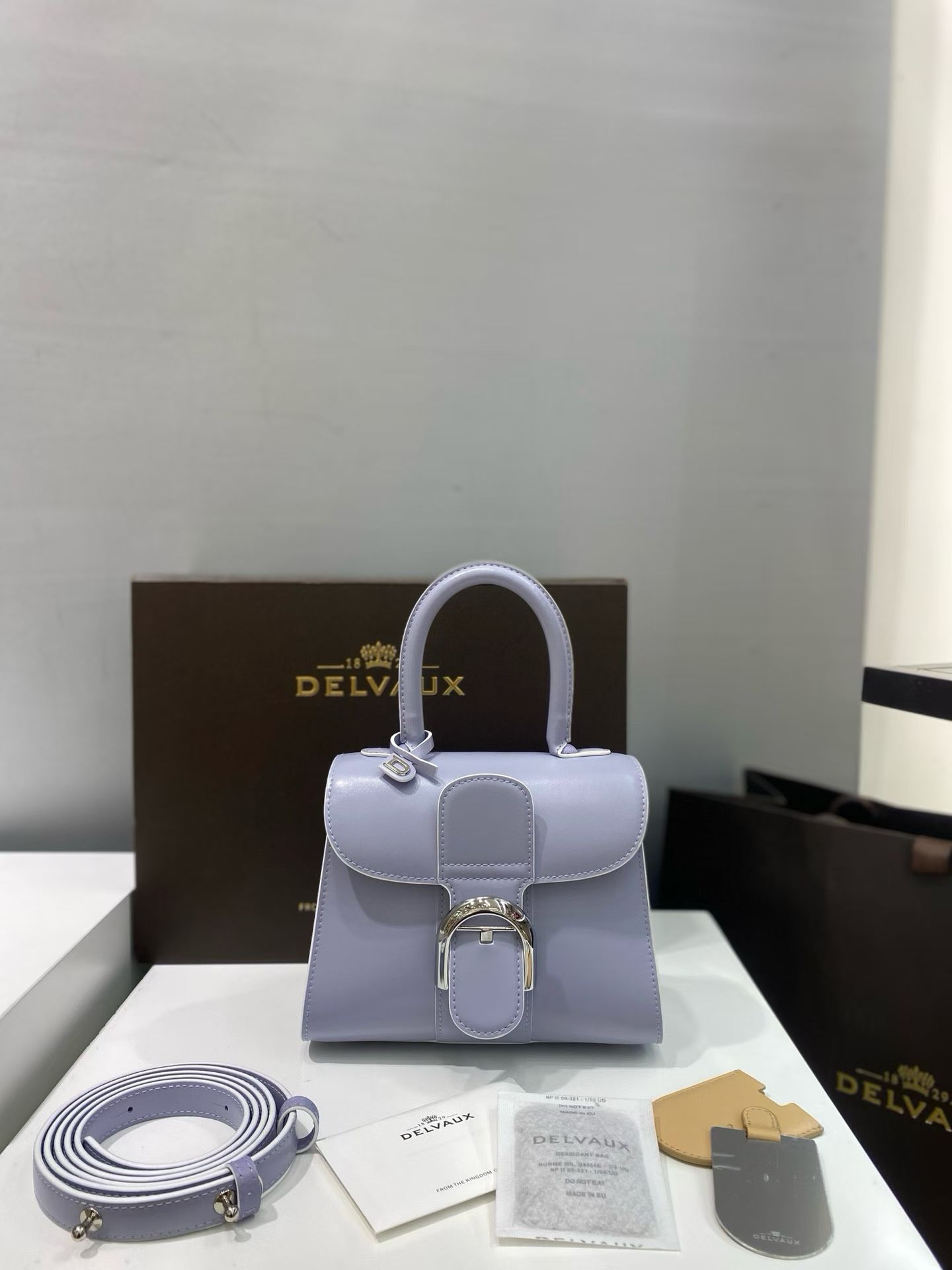 DELVAUX Brillant Mini 20cm-Box Handbags-1