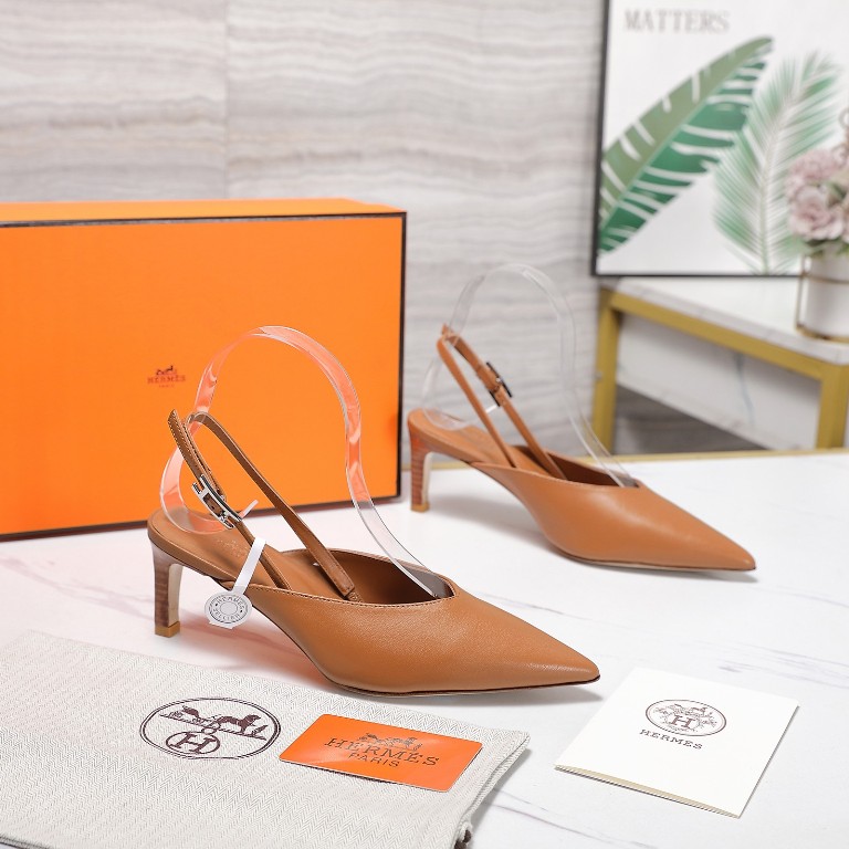 Hermes Heeled Sandals(w)-015