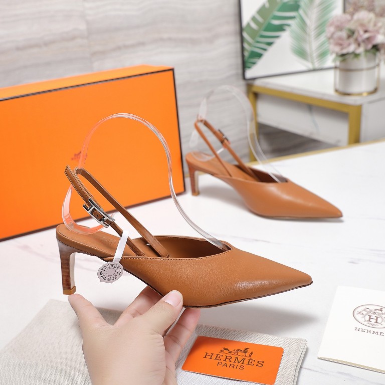 Hermes Heeled Sandals(w)-015