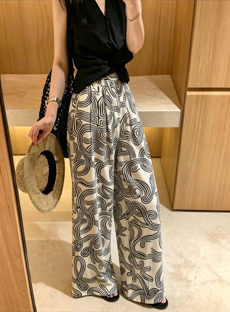 LOEWE Elasticated Trousers in Silk(w)-A