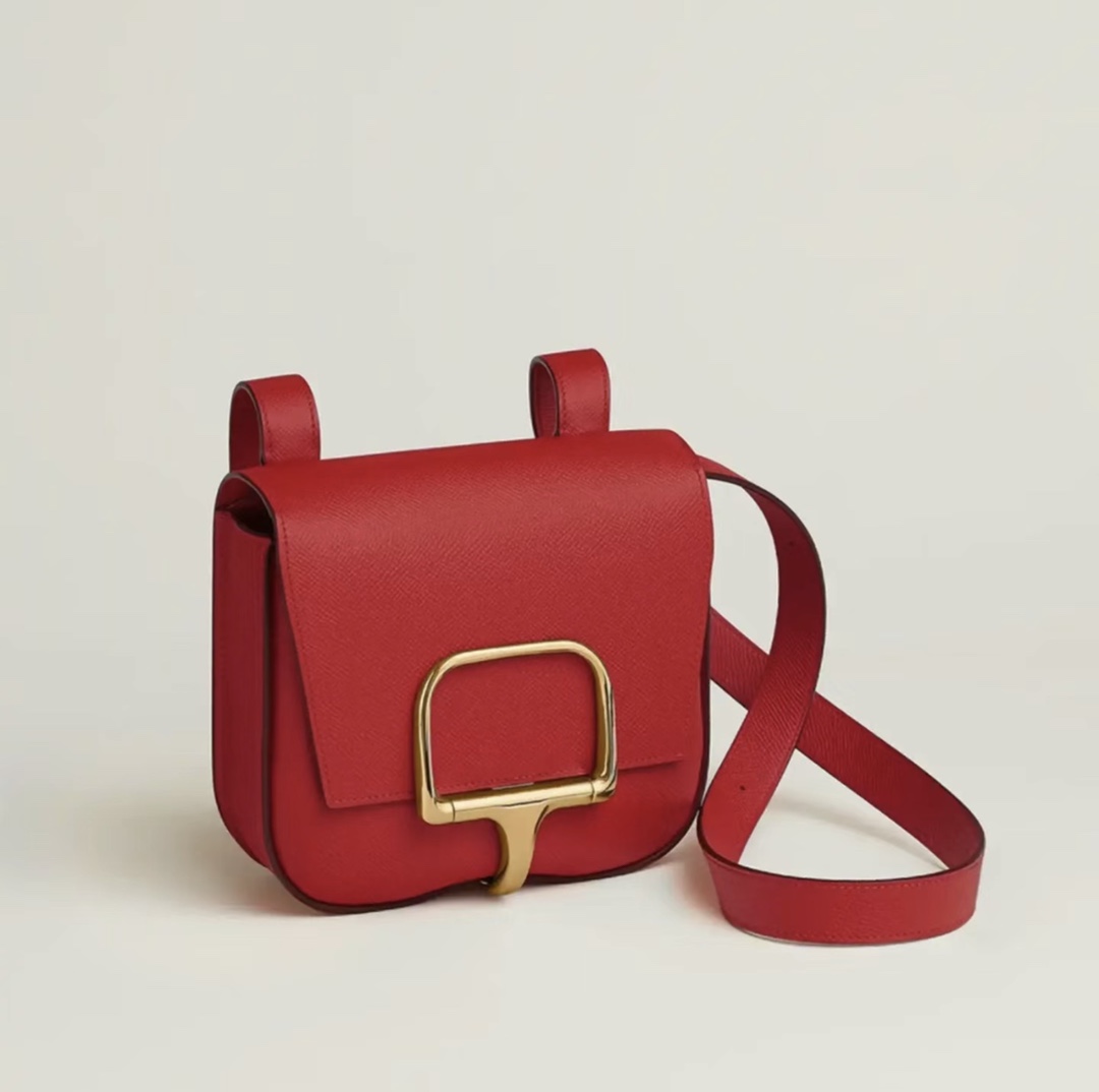 Della Cavalleria Mini 18cm-Epsom(Q5 Rouge Casaque)-010