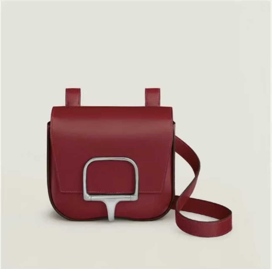 Della Cavalleria Mini 18cm-Epsom(burgundy red)-013