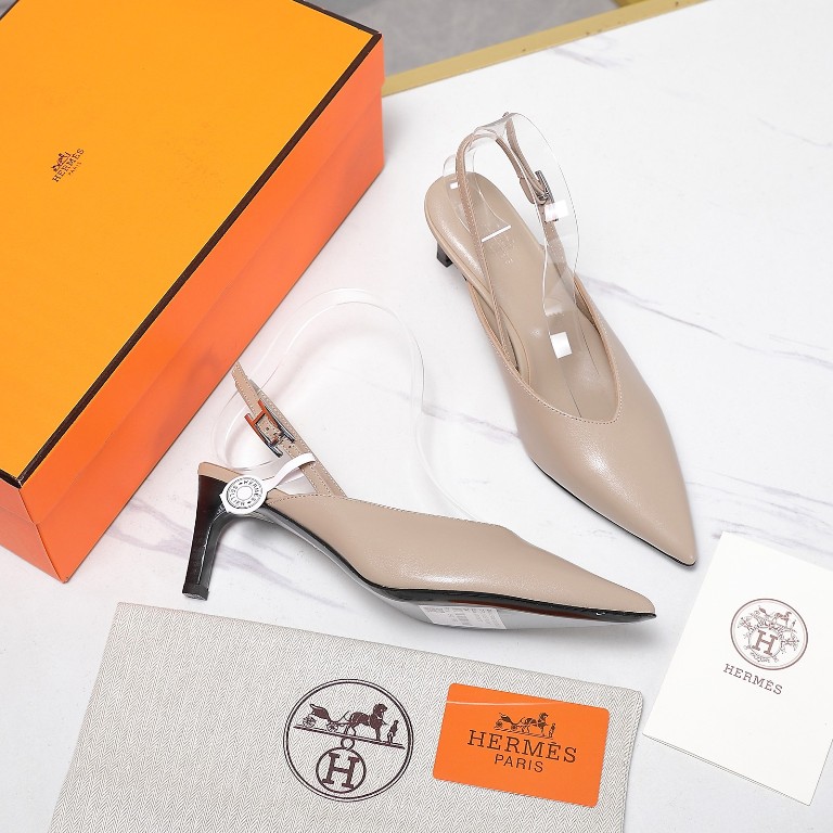 Hermes Heeled Sandals(w)-014