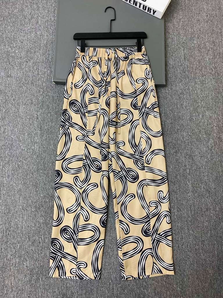 LOEWE Elasticated Trousers in Silk(w)-A