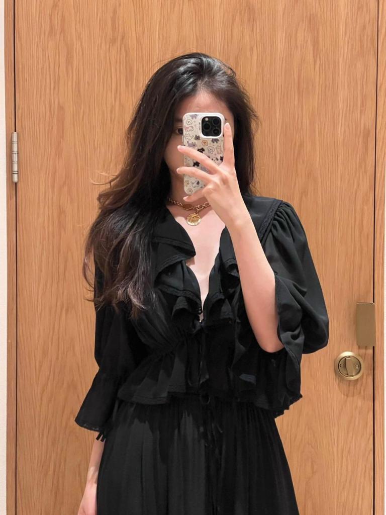 Chloé Top and Long Skirt Set-A