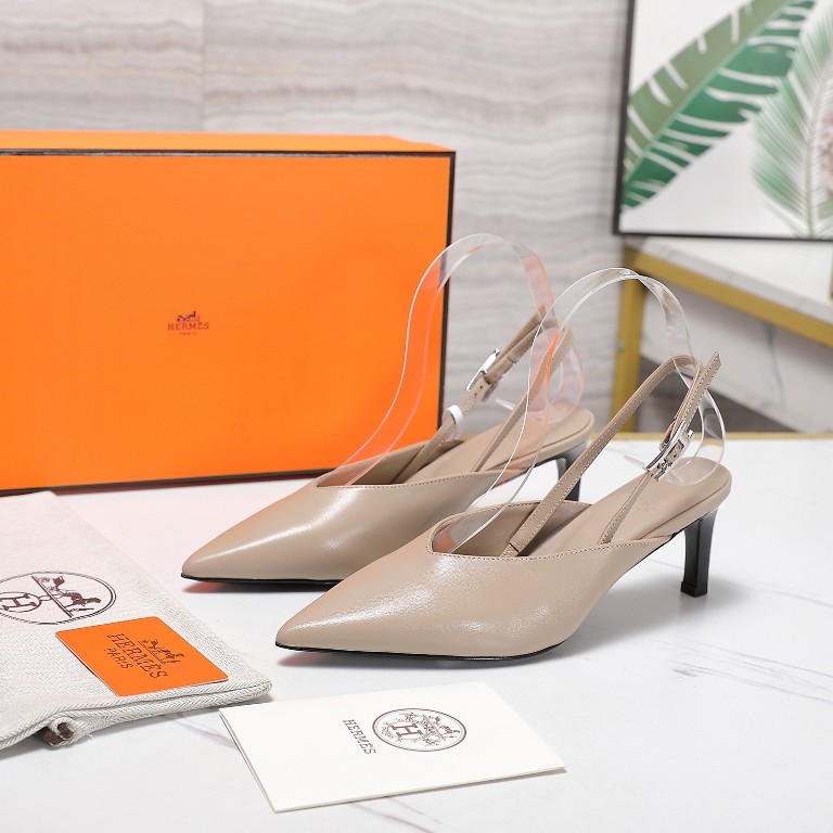 Hermes Heeled Sandals(w)-014