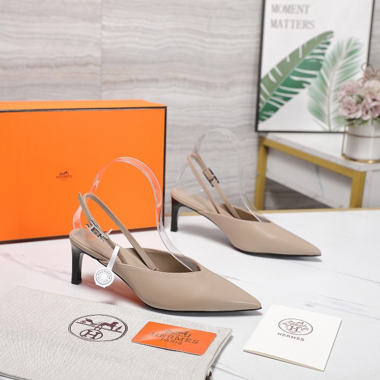 Hermes Heeled Sandals(w)-014