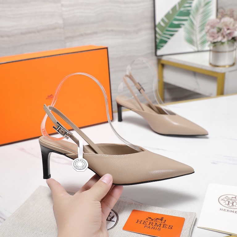 Hermes Heeled Sandals(w)-014
