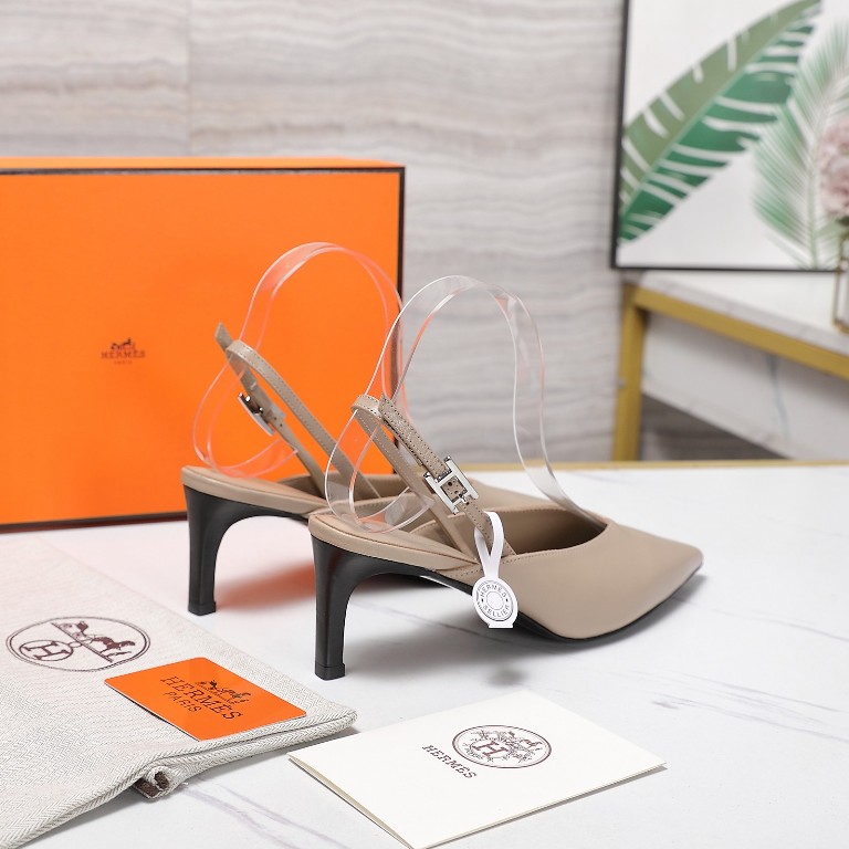 Hermes Heeled Sandals(w)-014