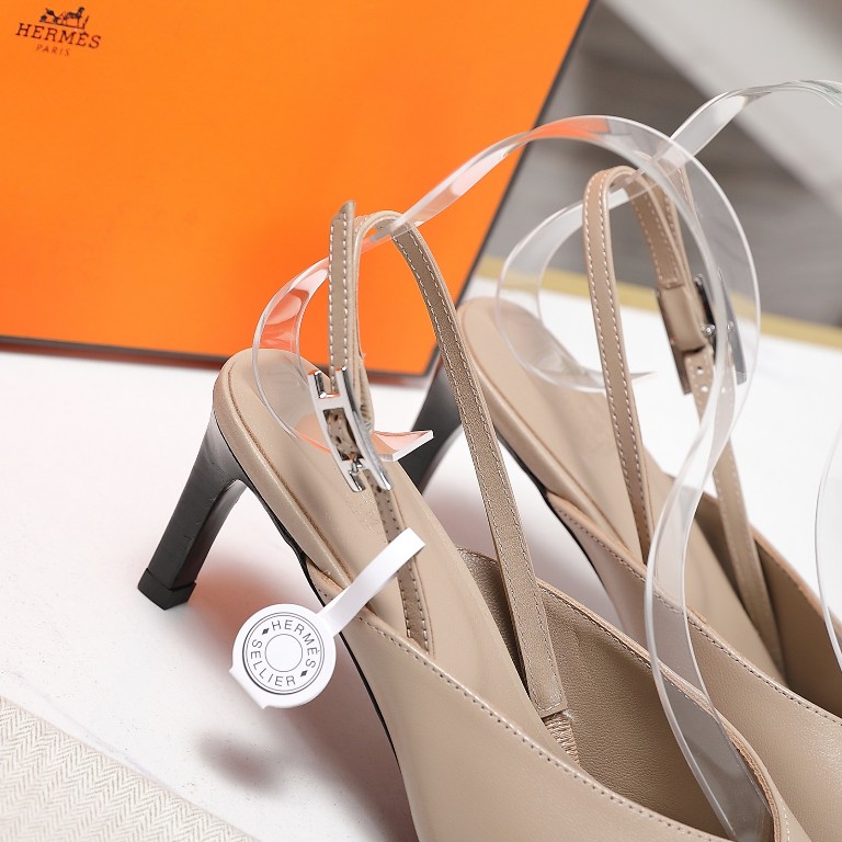 Hermes Heeled Sandals(w)-014