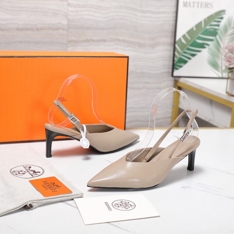 Hermes Heeled Sandals(w)-014
