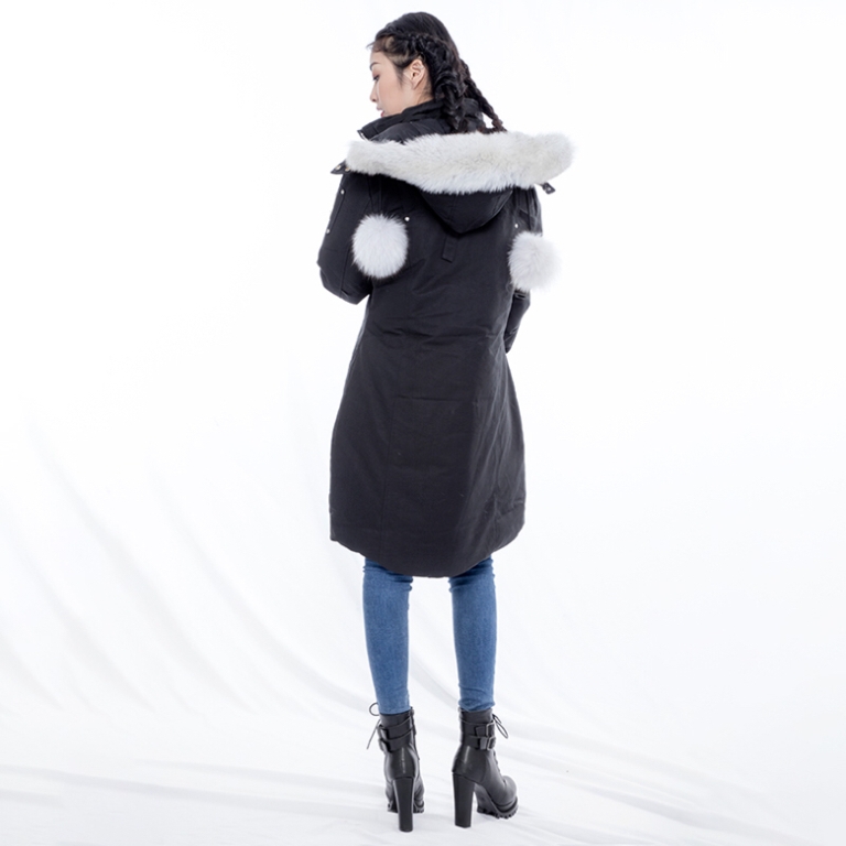 MK Stirling Shearling Trim Parka-C