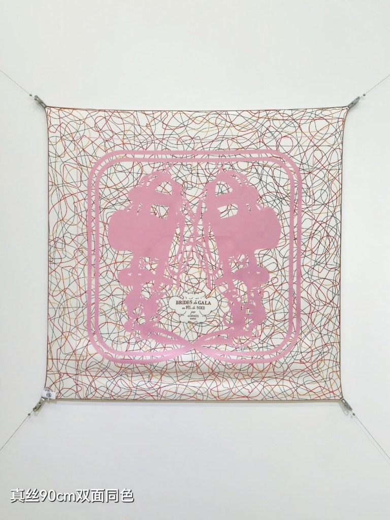 Hermes Double-Sided Silk Scarf-461