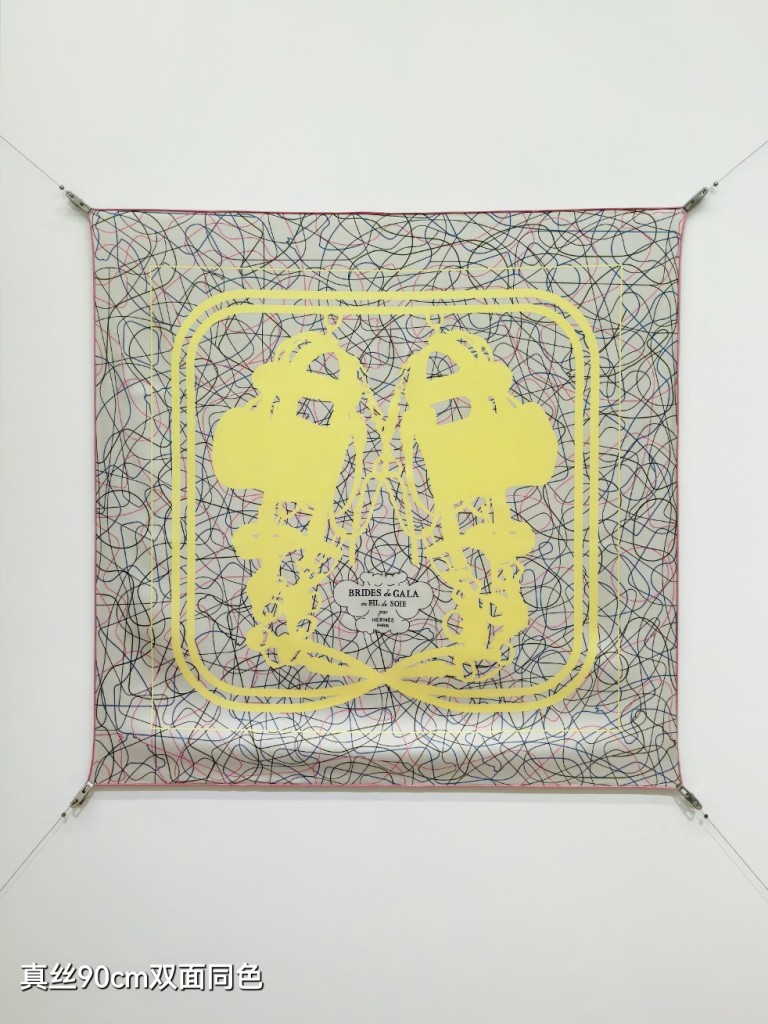 Hermes Double-Sided Silk Scarf-453