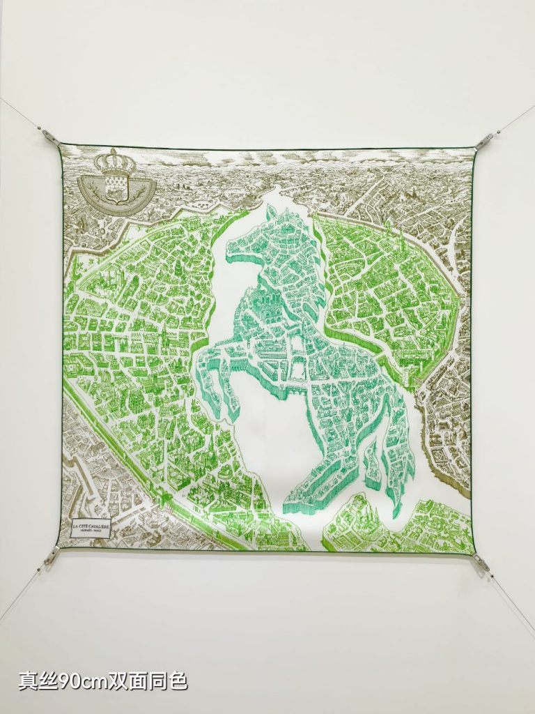 Hermes Double-Sided Silk Scarf-099