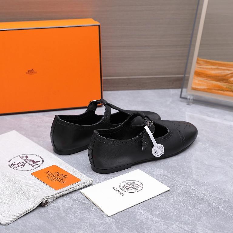 Hermes Mary Jane Shoes(w)--012