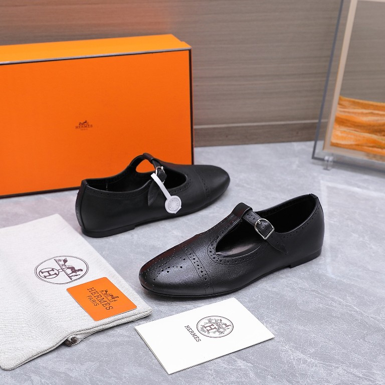 Hermes Mary Jane Shoes(w)--012